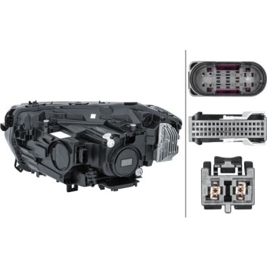 SCHEINWERFER R HELLA MERCEDES EQA H243 21 1EX 014 530-321