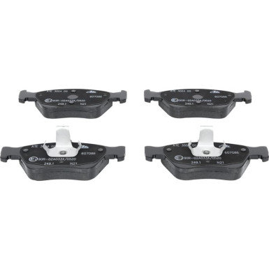Bremsbelagsatz Db P. W202/210 93 13.0460-7086.2 Bremsbelagsatz Db P. W202/210 93 13.0460-7086.2