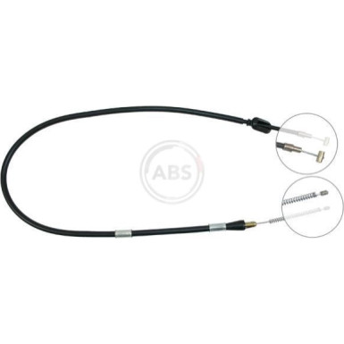 A.B.S. Handbremsseil Seilzug Festellbremse K15908 A.B.S. Handbremsseil Seilzug Festellbremse K15908