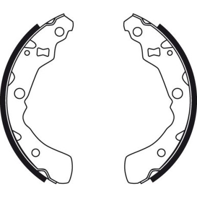 87 461 019 Bremsbacken DAIHATSU Sirion 98 GS8490