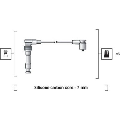 Zündleitungssatz 941318111050