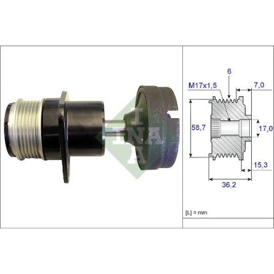 Generatorfreilauf 535 0157 10 Generatorfreilauf 535 0157 10
