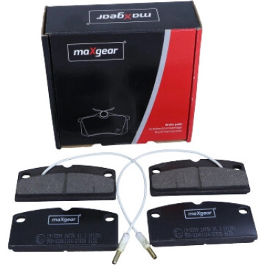 Bremsbelagsatz Aixam S. 400/500/721/Nova 19-3399 Bremsbelagsatz Aixam S. 400/500/721/Nova 19-3399