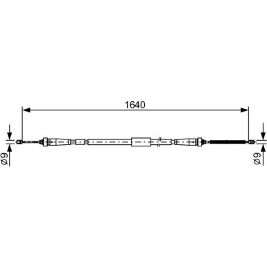 Handbremsseil re RENAULT 1987482638 Handbremsseil re RENAULT 1987482638