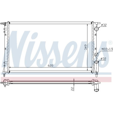 Wasserkühler PKW 63918 Wasserkühler PKW 63918