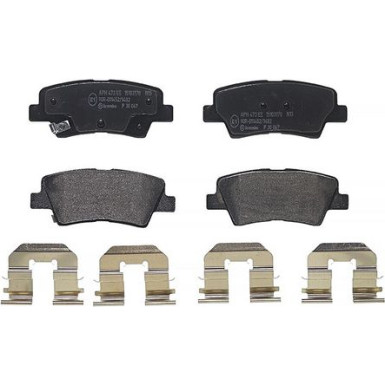 BREMBO Bremsklötze HA P 30 067 BREMBO Bremsklötze HA P 30 067
