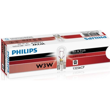 W2,5W - W3W 24V 3W W2,1x9,5d 1St Philips 13256CP W2,5W - W3W 24V 3W W2,1x9,5d 1St Philips 13256CP