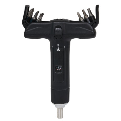 SW-Stahl T-Griff Drehmomentschlüssel 2-8 Nm mit Bits, 13-teilig 03913L