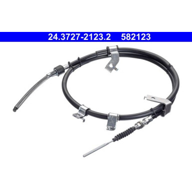 ATE Seilzug, Feststellbremse 24.3727-2123.2 ATE Seilzug, Feststellbremse 24.3727-2123.2