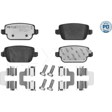 MEYLE Bremsbeläge 0252453715/PD MEYLE-PD: Advanced performance and design MEYLE Bremsbeläge 0252453715/PD MEYLE-PD: Advanced performance and design