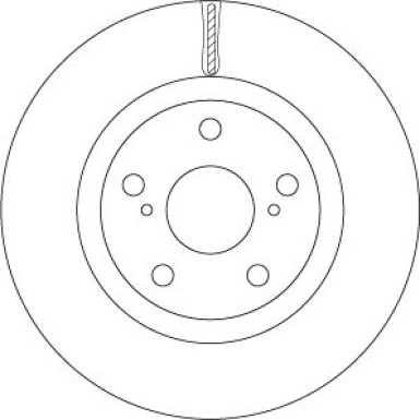 82 481 164 Bremsscheibe VA DF6675 82 481 164 Bremsscheibe VA DF6675