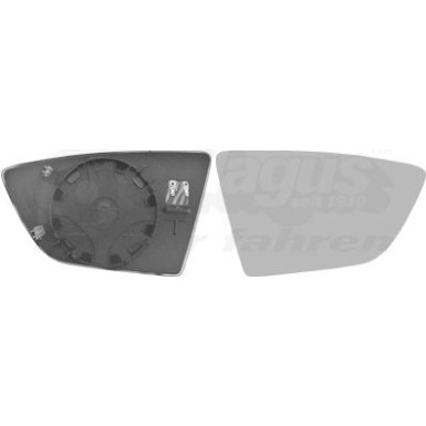 Aussenspiegelglas re. bhz 5F0 857 522 A Aussenspiegelglas re. bhz 5F0 857 522 A