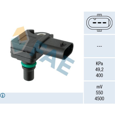 FAE Sensor, Saugrohrdruck 15136 FAE Sensor, Saugrohrdruck 15136