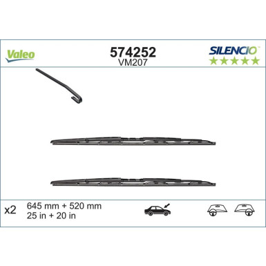 Valeo Silencio Performance 574252 Valeo Silencio Performance 574252