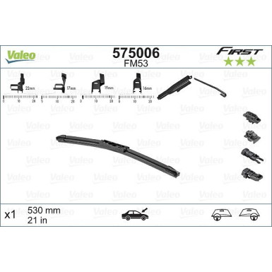VALEO First Multiconn. 530mm 575006 VALEO First Multiconn. 530mm 575006