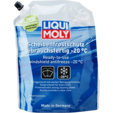 Liqui Moly Scheibenfrostschutz gebrauchsfertig -20 °C 3 l 21677 3l Beutel Kunststoff Liqui Moly Scheibenfrostschutz gebrauchsfertig -20 °C 3 l 21677 3l Beutel Kunststoff