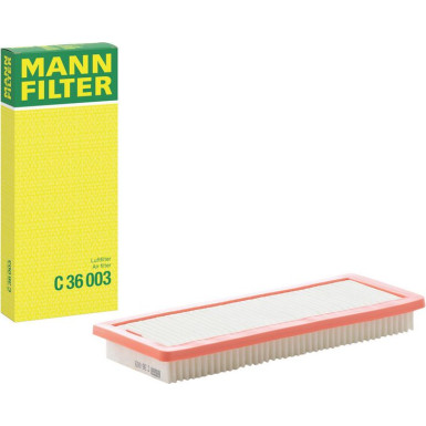 Mann & Hummel Luftfilter PKW Citroen C4, C5, DS3, Mini 1,6 C 36 003