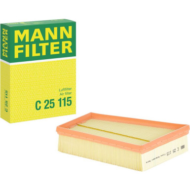 Mann & Hummel Luftfilter PKW RENAULT Megane III,Scenic III 08 C 25 115
