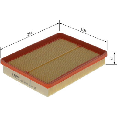 Luftfilter F 026 400 164 Luftfilter F 026 400 164
