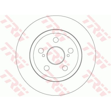 Bremsscheibe Toyota T. Urban Cr DF6331 Bremsscheibe Toyota T. Urban Cr DF6331