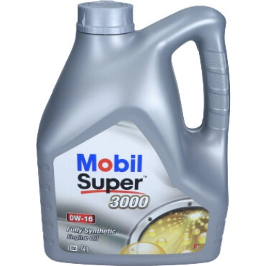 Mobil Super 3000 0W-16 Motoröl 4 Liter 156079 Mobil Super 3000 0W-16 Motoröl 4 Liter 156079
