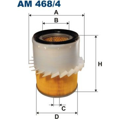 FILTRON Luftfilter AM 468/4