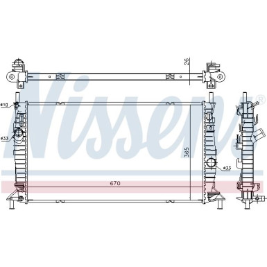 Wasserkühler PKW 69242 Wasserkühler PKW 69242