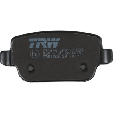 Bremsklötze HA LAND ROVER Freelander 06 COTEC GDB1708