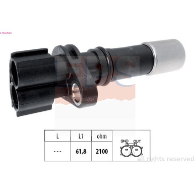 EPS Impulssensor 1.953.633 Made in Italy - OE Equivalent EPS Impulssensor 1.953.633 Made in Italy - OE Equivalent