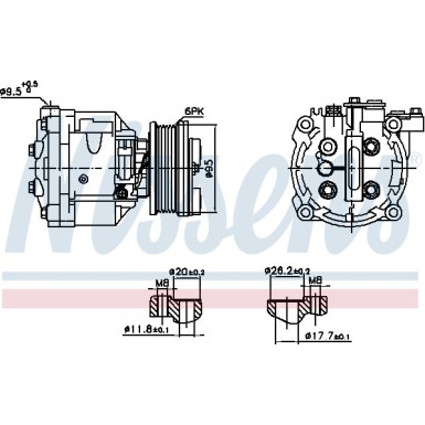 Kompressor PKW Chevrolet Aveo 1.3 11 FIRST FIT 891078