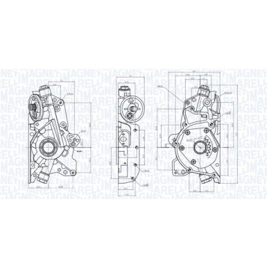 MAGNETI MARELLI Ölpumpe 351516000134 MAGNETI MARELLI Ölpumpe 351516000134