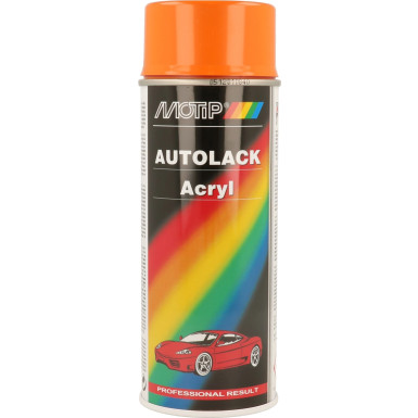 MoTip Autolack Acryl Kompakt orange 400ml KOMPAKT AUTOLACK orange hochglänzend 400 ml 42750
