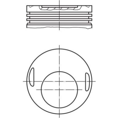 MAHLE ORIGINAL Kolben 0021500 MAHLE ORIGINAL Kolben 0021500