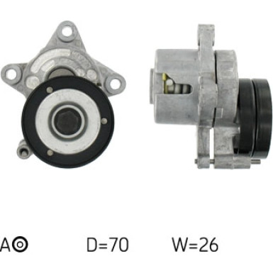 Spannrolle Multi-V VKM 31023