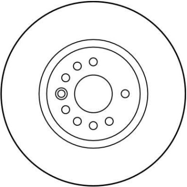 Bremsscheibe Opel P. Vectra DF2778S Bremsscheibe Opel P. Vectra DF2778S