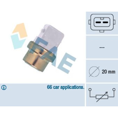 FAE Sensor, Kühlmitteltemperatur 32600