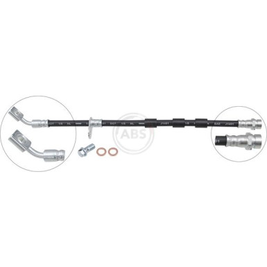 A.B.S. Bremsschlauch SL 1360
