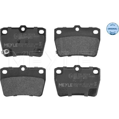 Bremsbelagsatz Toyota T. Rav-4 1.8/2.0/2.0D 00- Mit Sensor 025 236 5614/W
