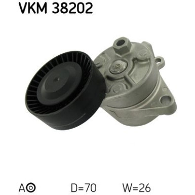 Spannrolle Multi-V VKM 38202