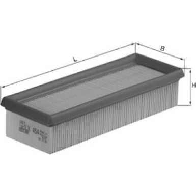 MAHLE Luftfilter LX 454