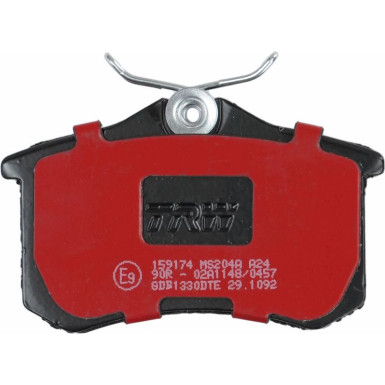 Bremsbelagsatz Audi T. A1/A2/A3/A4/A6/A8/Tt 96- Dtec Cotec GDB1330DTE Bremsbelagsatz Audi T. A1/A2/A3/A4/A6/A8/Tt 96- Dtec Cotec GDB1330DTE