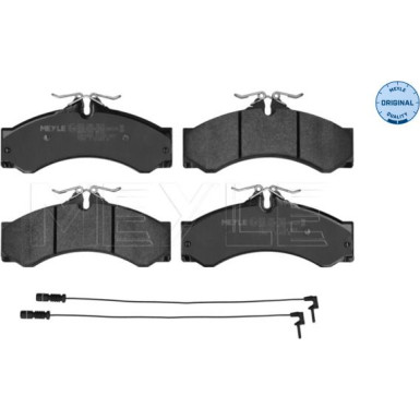 Bremsbelagsatz Db P/T Sprinter # MEYLE-ORIGINAL: True to OE 025 290 7620