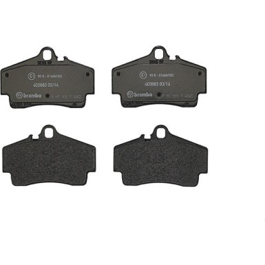 BREMBO Bremsklötze HA P 65 008