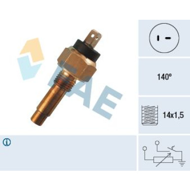 FAE Sensor, Kühlmitteltemperatur 34340 FAE Sensor, Kühlmitteltemperatur 34340