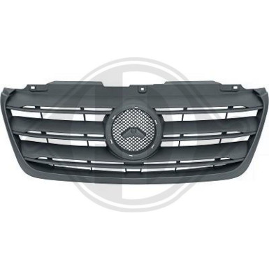 KÜHLERGRILL EINTEILIG GRAU 3989,403,2