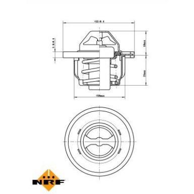 Thermostat, Kühlmittel EASY FIT 725089