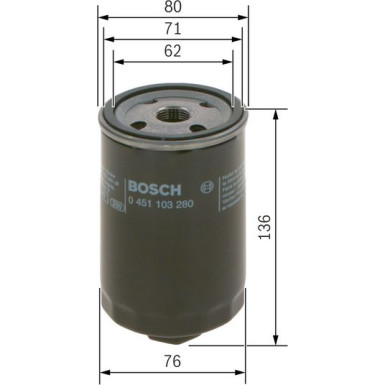 Ölfilter 0 451 103 280 Ölfilter 0 451 103 280