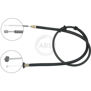 A.B.S. Handbremsseil Seilzug Festellbremse K18217 A.B.S. Handbremsseil Seilzug Festellbremse K18217
