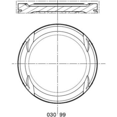 Kolben 030 99 00 Kolben 030 99 00