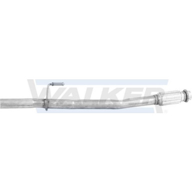 62 / Auspuffrohr Mitte PEUGEOT 206 1.4HDi 51kw Rep Rohr 01 7575